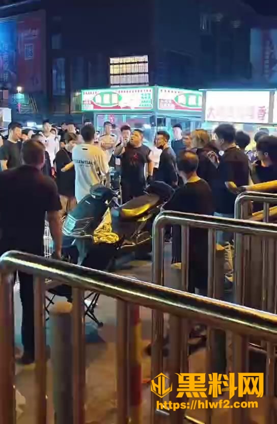 长春夜市打人事件真实画面1