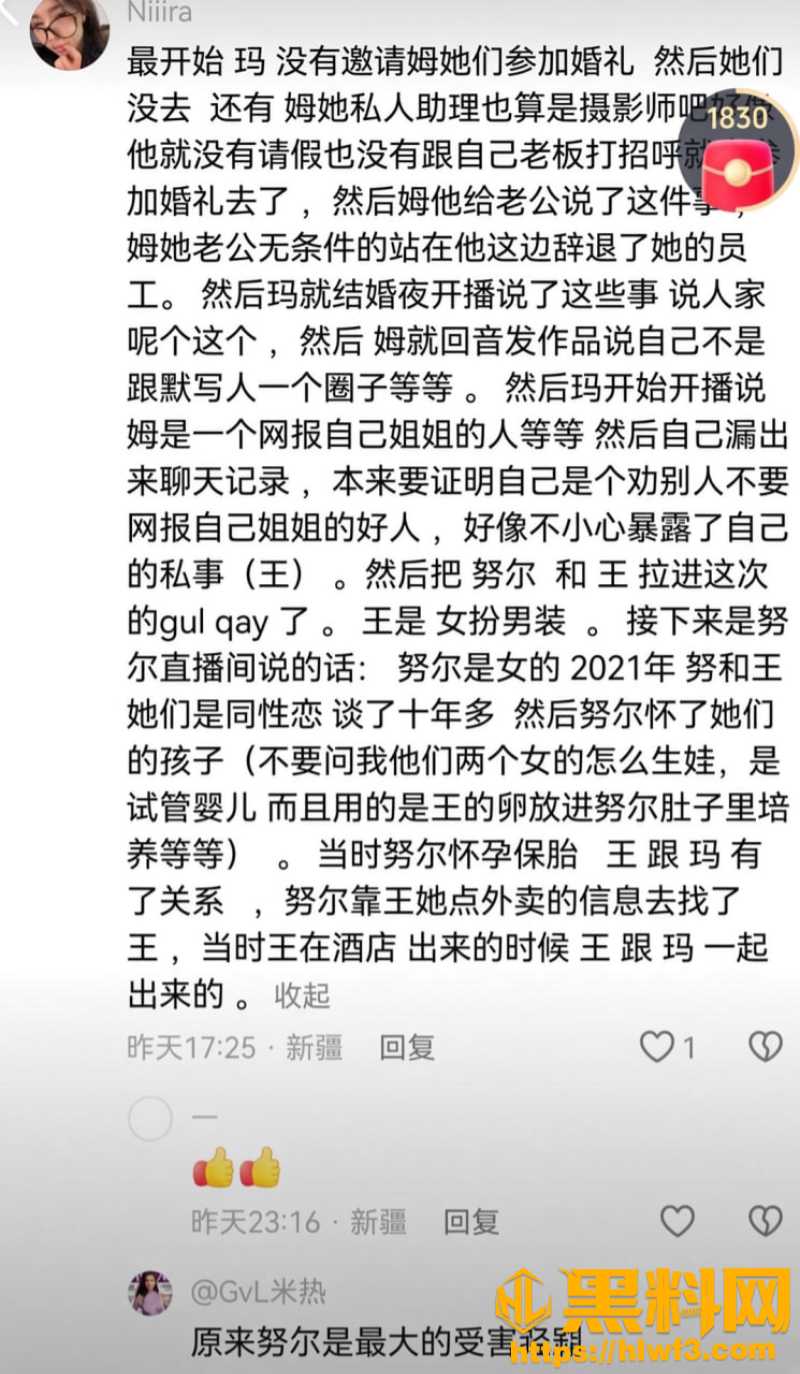 b1 新疆网红圈大瓜 6
